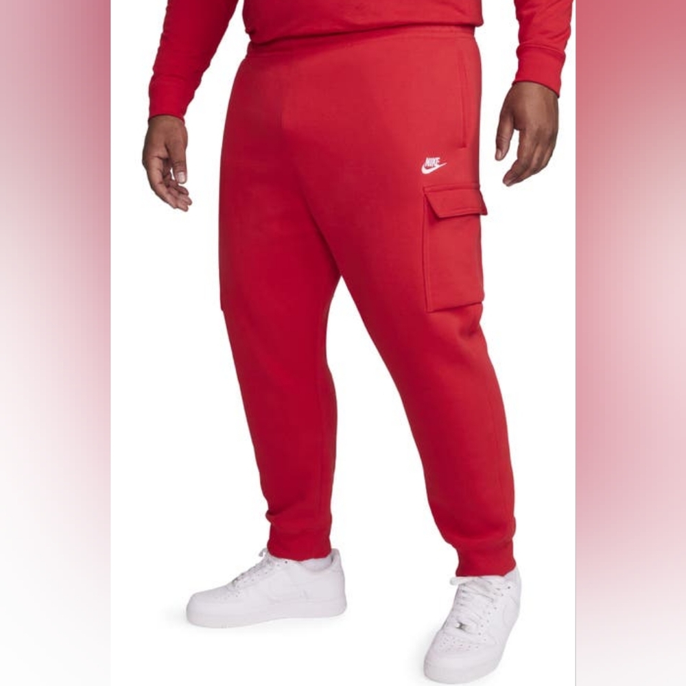 Nike Club Fleece XXL Red